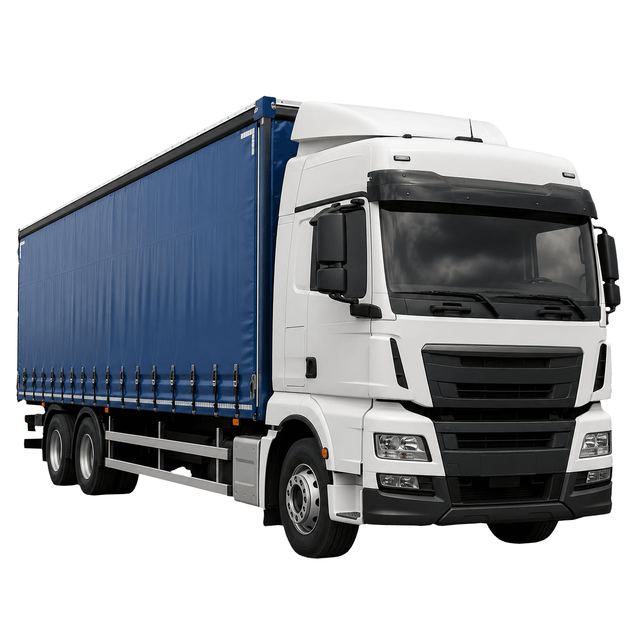Self-drive truck option for heavier Slough transport work