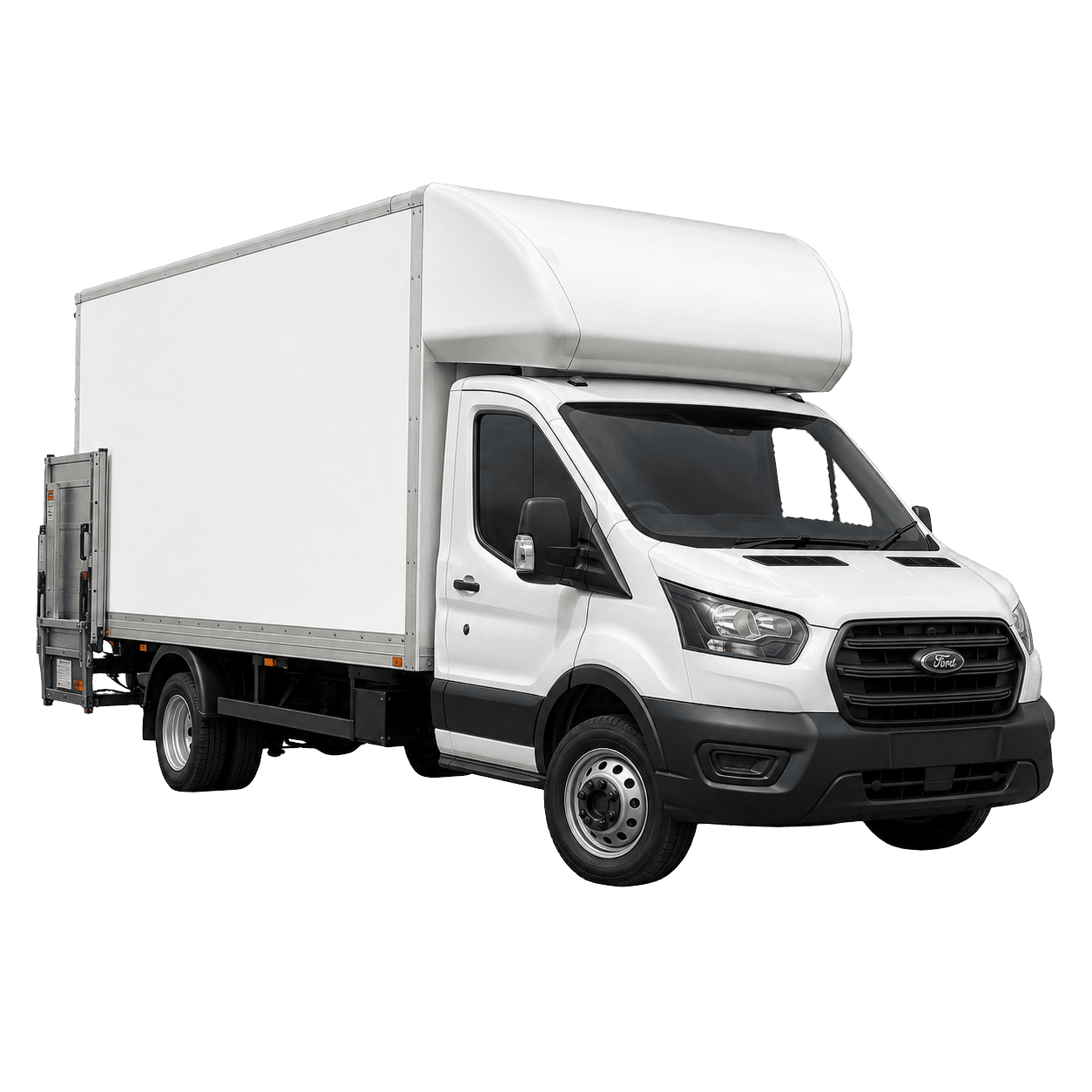 Luton box van with tail lift for moves in Slough